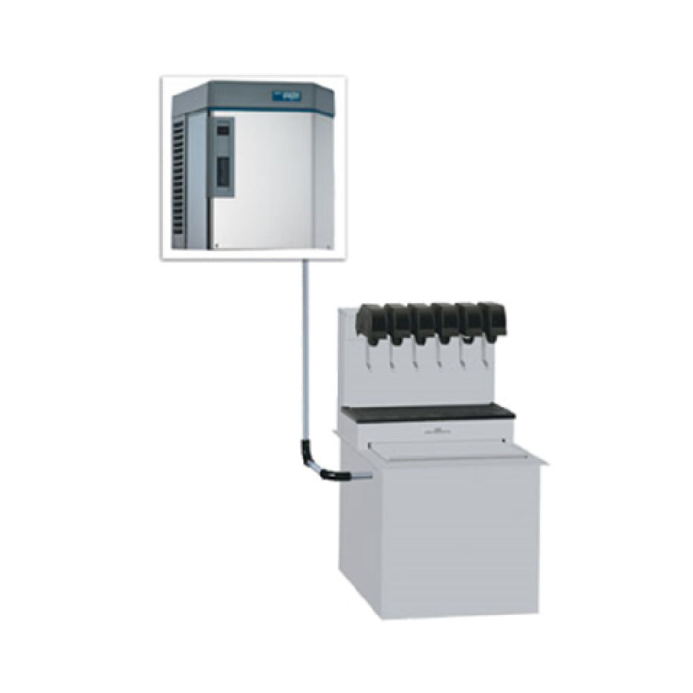 Follett HMD1410NJS Horizon Elite™ Micro Chewblet™ Ice Machine With RIDE® Remote Ice Delivery Equipment