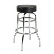 Hubert 70291 - CenPro Double Ring Bar Stool, 285 Lb. Weight Capacity, 3 1/2" Thick Swivel Seat