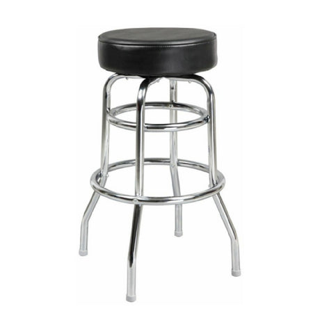 Hubert 70291 - CenPro Double Ring Bar Stool, 285 Lb. Weight Capacity, 3 1/2" Thick Swivel Seat