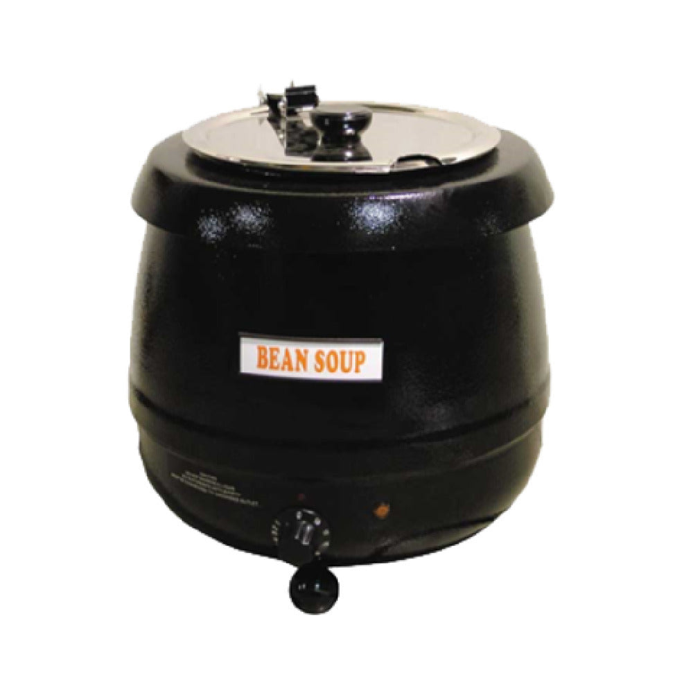 Omcan 19073 (FW-CN-0010) Soup Kettle 10 L Capacity Black