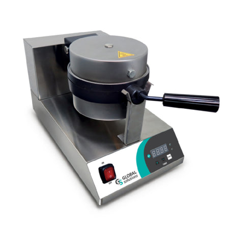 Global Solutions By Nemco GS9675 - Belgian Waffle Baker, Electric, Single