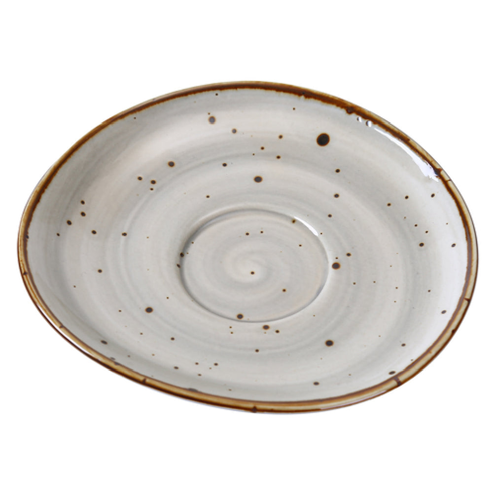 Yanco LY-002 Lyon Saucer 6-1/2"L X 3/4"H Freeform