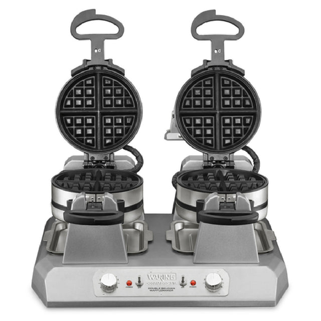 Waring WW300BX Commercial Belgian Waffle Maker Quad Side-by-side 7" Dia.