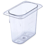 Carlisle 3068807 Carlisle Food Pan 1/9 Size 1.4 Qt. Capacity