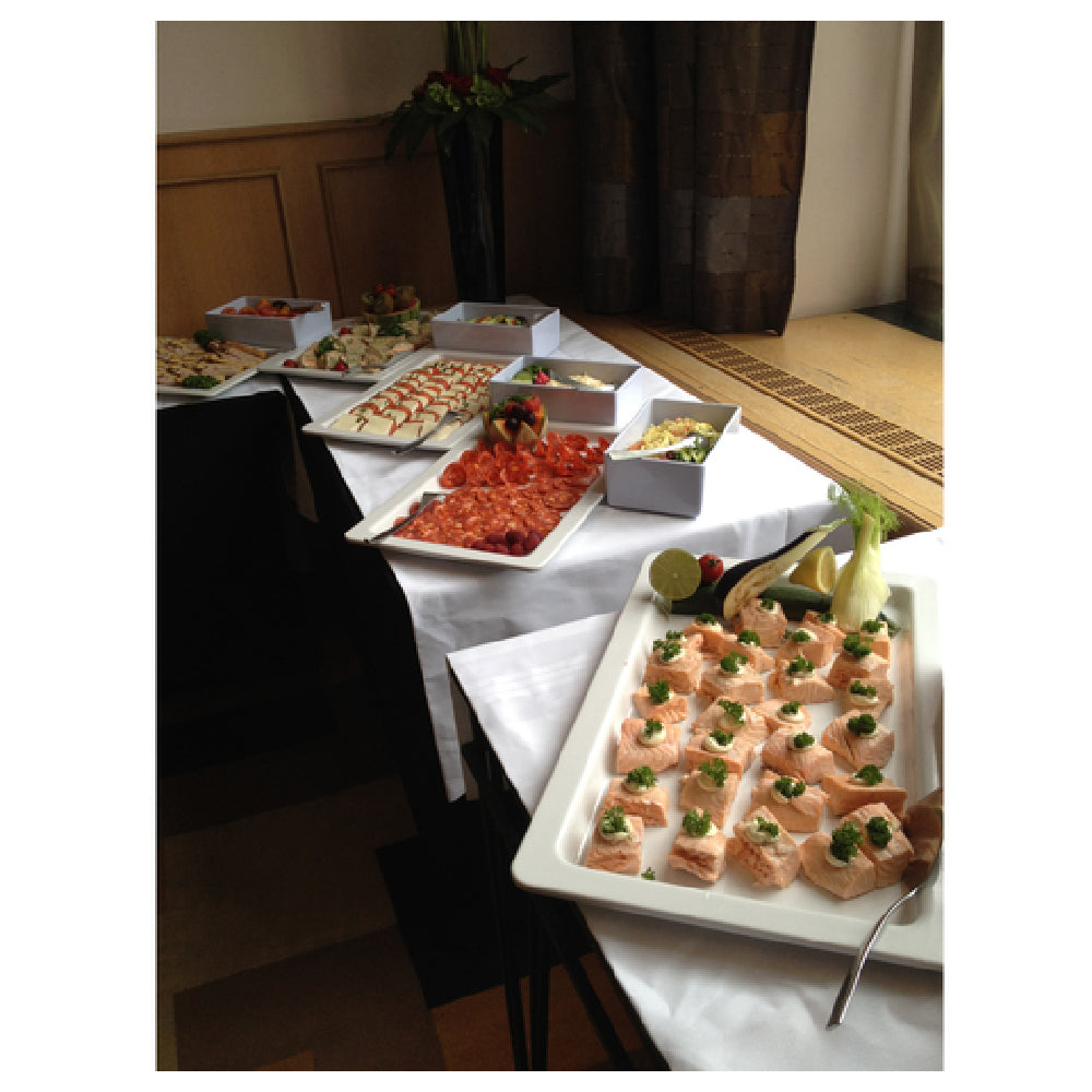 Bauscher Hepp TB1870 - Gastro Tray, 1-1/2 Qt., 20-3/4"L X 12-3/4"W X 1-1/4"H