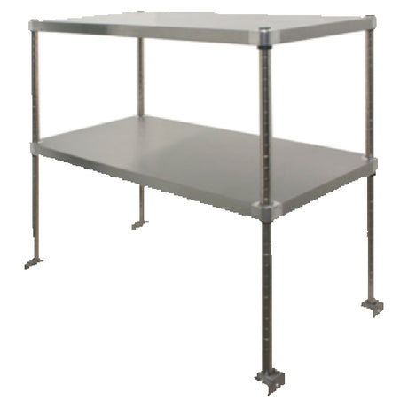 GSW USA DS-1872A Double Overshelf Adjustable 72-1/2"L X 18"W X 36"H O.A.