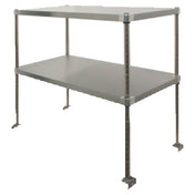 GSW USA DS-1860A Double Overshelf Adjustable 60-1/2"L X 18"W X 36"H O.A.