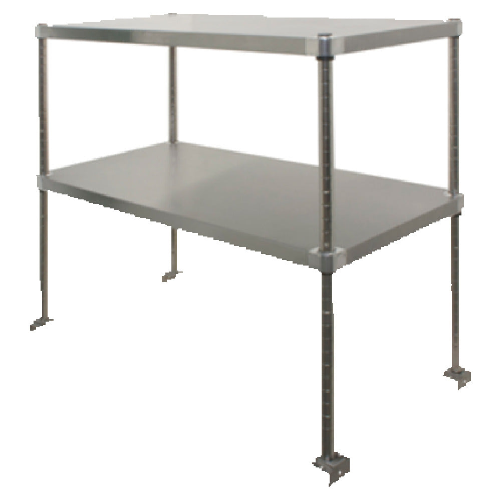 GSW USA DS-1848A Double Overshelf Adjustable 48-1/2"L X 18"W X 36"H O.A.