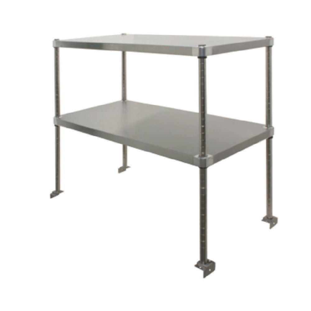 GSW USA DS-1272A Double Overshelf Adjustable 72-1/2"L X 12"W X 36"H O.A.