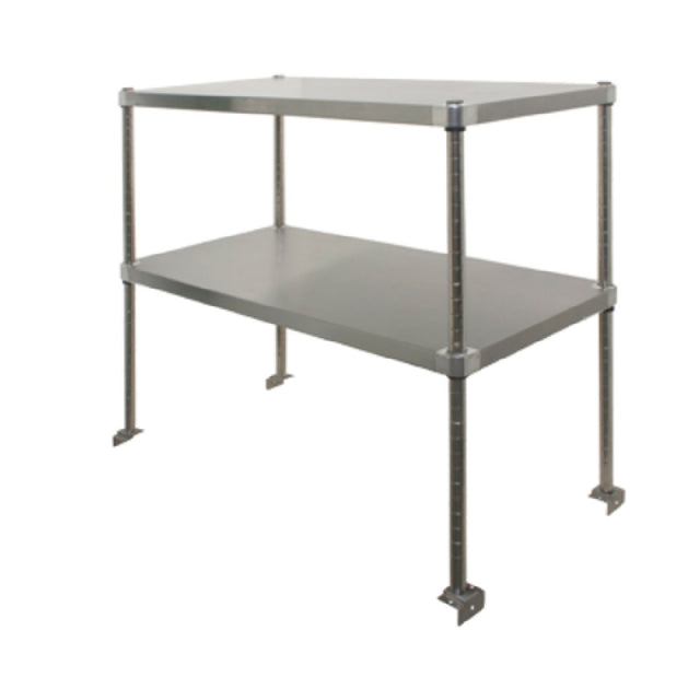GSW USA DS-1272A Double Overshelf Adjustable 72-1/2"L X 12"W X 36"H O.A.
