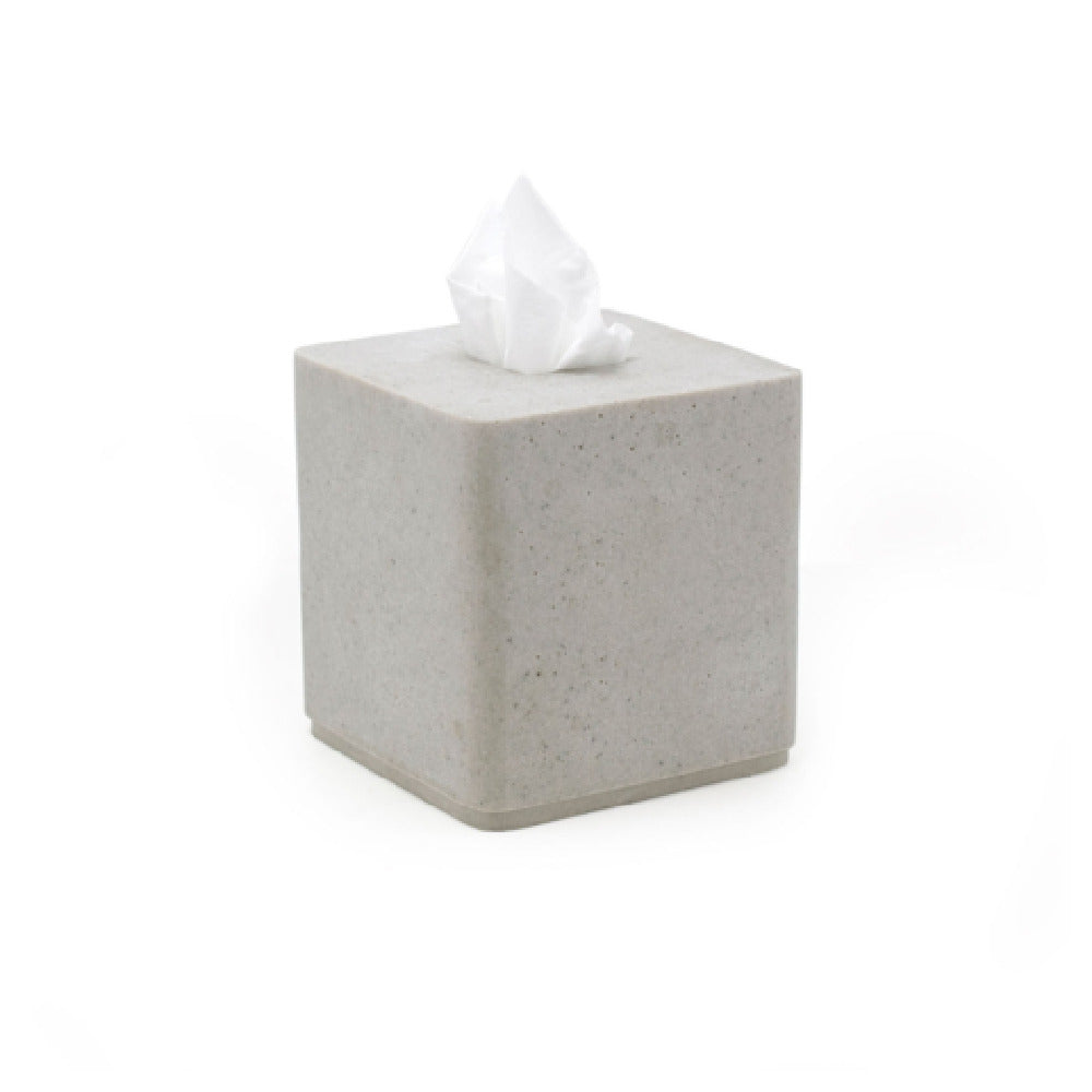 FOH RTB028GYR21 Tissue Cover 5.25"W X 5.25"D X 5.5"H Square
