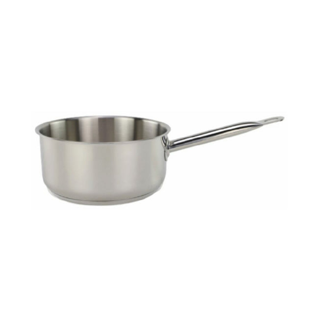 Tuxton RSST-128 TUXSTEEL Sauce Pan 4 Qt. 8.6875" Dia. X 4.0"H