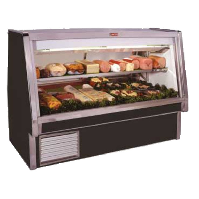 Howard-McCray SC-CDS34E-8-BE-LED Deli Meat & Cheese Service Case Double Duty Endless Design 100-1/2"W