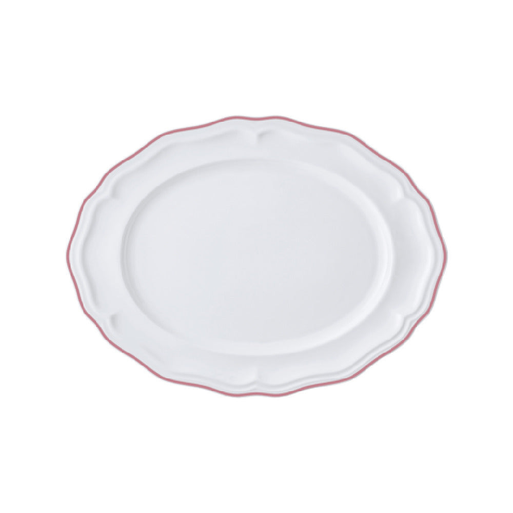 Steelite 62569FP818 Oval Platter 9.0" X 6.75" X 0.875" Adelina