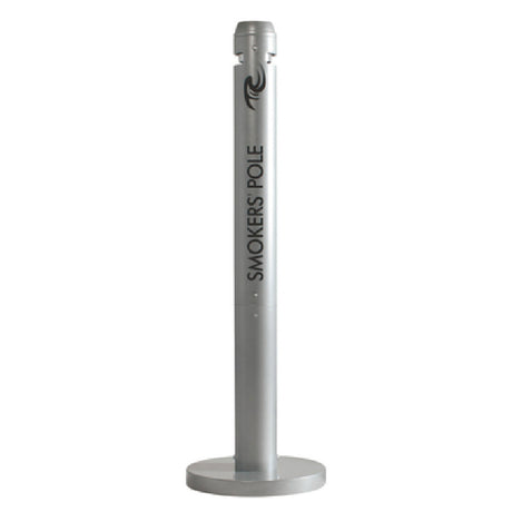 Rubbermaid FGR1SM - Smokers' Pole Outdoor Container, 4" Dia. X 41"H, Weather Resistant