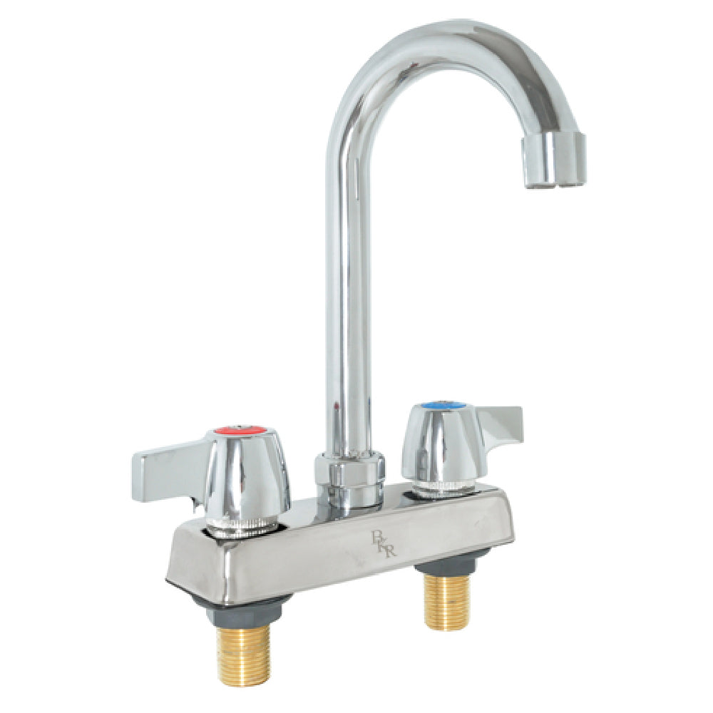 BK Resources BKD-8G-G WorkForce™ Standard Duty Faucet Deck Mount 4" OC