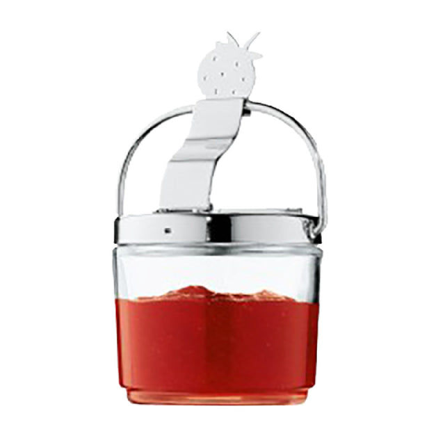 Bauscher Hepp 06.3027.6040 - Jam Dish, 3-1/2" Dia. X 6-1/3"H, Push Lid