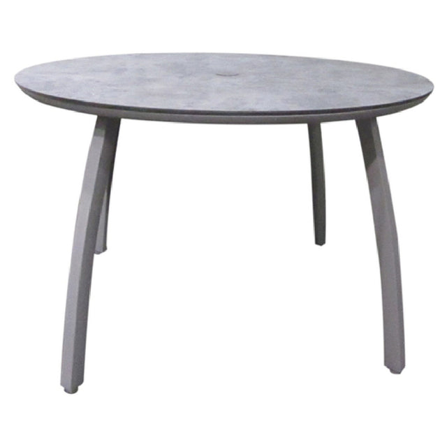 Grosfillex S6802289 Sunset Outdoor Table 48" Dia. X 29"H Round