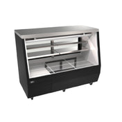 Omcan 50106 (RS-CN-0071D-BK) Refrigerated Deli Display Case Floor Model 71"W