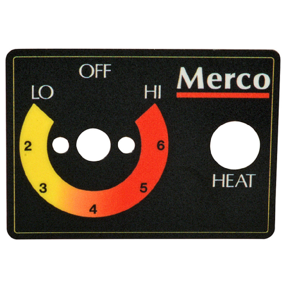 Franklin Machine Products 211-1089 Heat Control Knob Decal