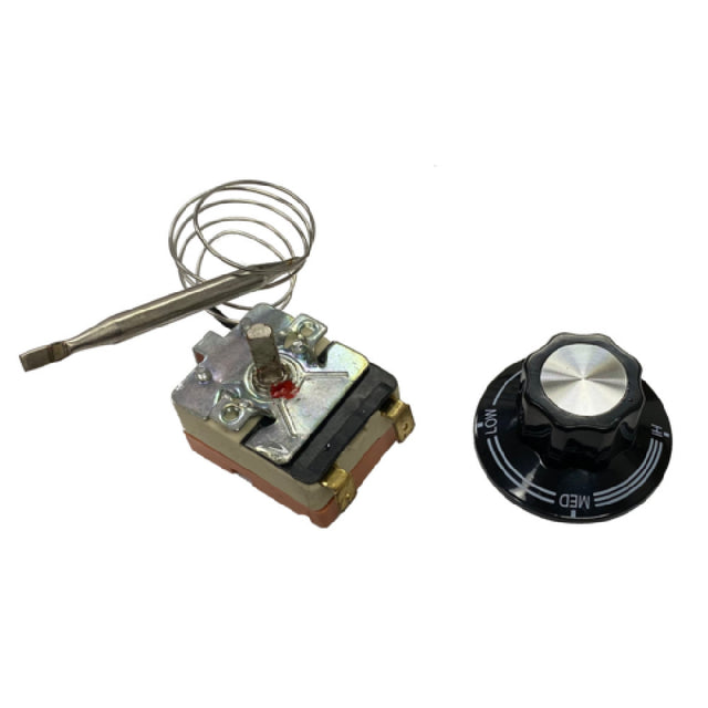 Klinger's Trading SW-THERMOSTAT W/KNOB Thermostat With Knob For Electric Steam Tables