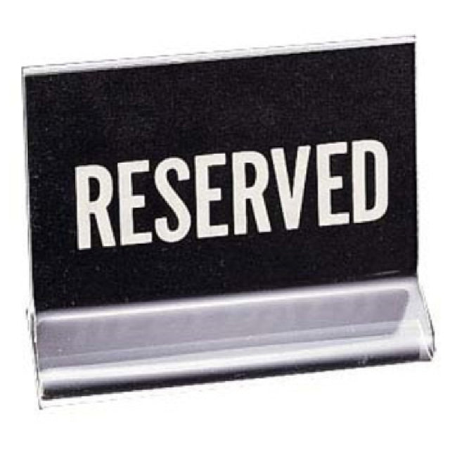 Cal Mil 500 "Reserved" Classic Message Holder 4-1/2" X 3-1/2"H Standard