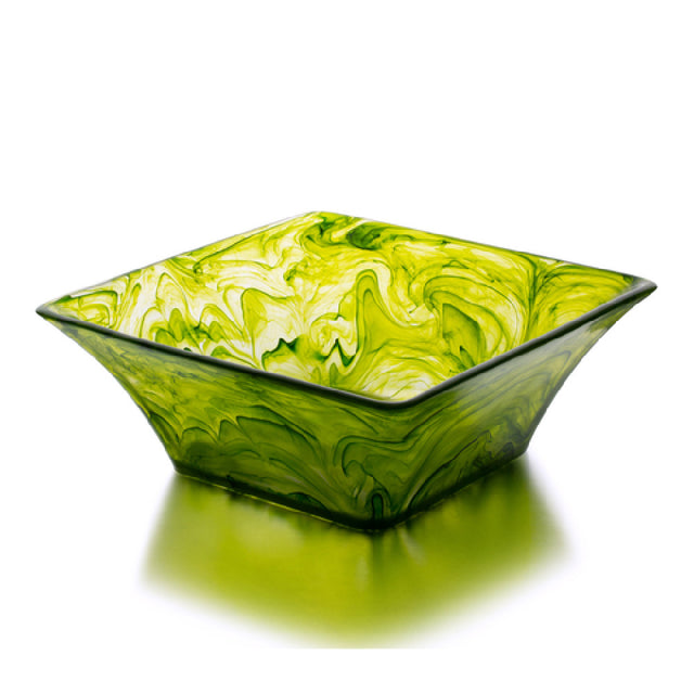 Bon Chef 59037-EDEN Square Resin Bowl 12.25" X 12.25" X 4.75" 5.5 Qt. Capacity