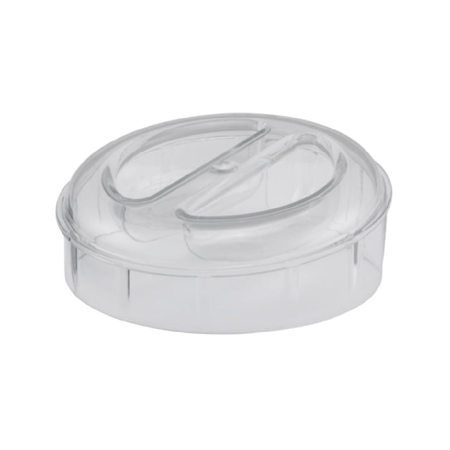 Service Ideas X7025LIDCL Service Ideas Slim Pitcher Tritan Plastic Lid Slotted