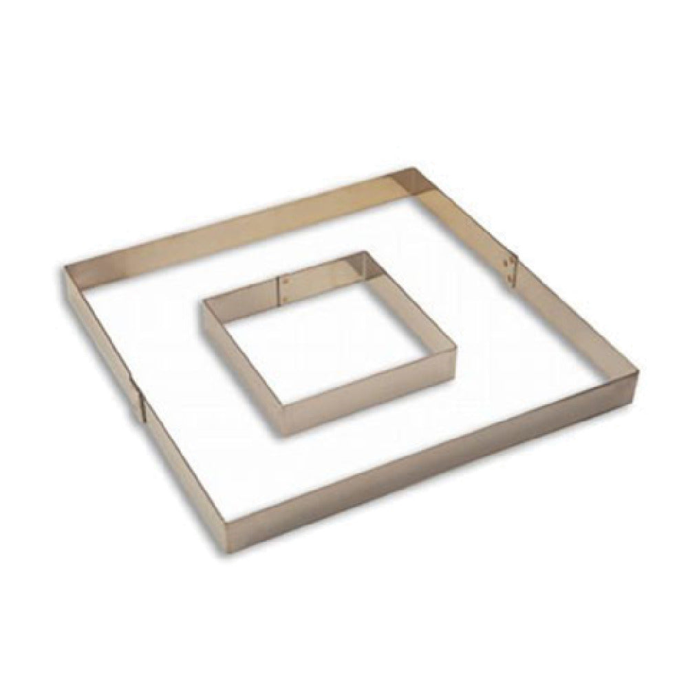 Matfer 371105 Cake Frame 6-5/8"L X 6-5/8"W X 1-3/8"H (interior Dimensions) Square