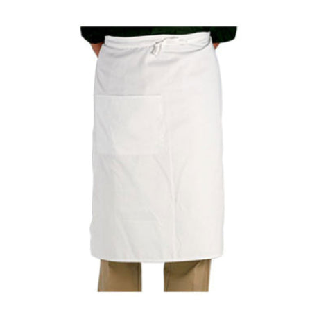 Crestware BW Bistro Apron 30" W X 32"L 2-pocket