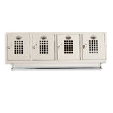 Winholt WL-4 - Lockers, Wall Mounted, 48″W X 18″D X 13-5/8″H (overall)