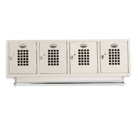 Winholt WL-4 - Lockers, Wall Mounted, 48″W X 18″D X 13-5/8″H (overall)