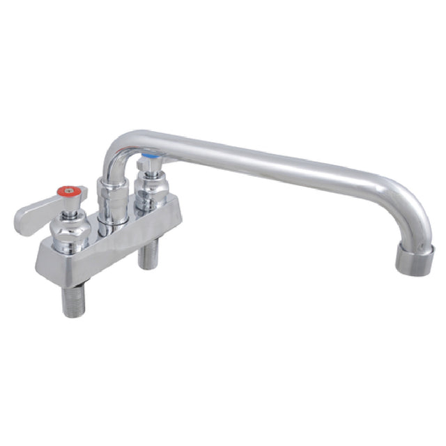 John Boos PBF-4DM-12LF Heavy Duty Faucet Deck Mount 12" Swing Spout