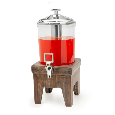 Steelite DW07JLWDAG Juicer Wood Base 11"W X 11"D X 21"H 2.0 Gal