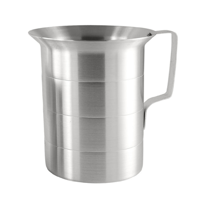 CAC China ALMC-40 Measuring Cup 4 Qt. Aluminum