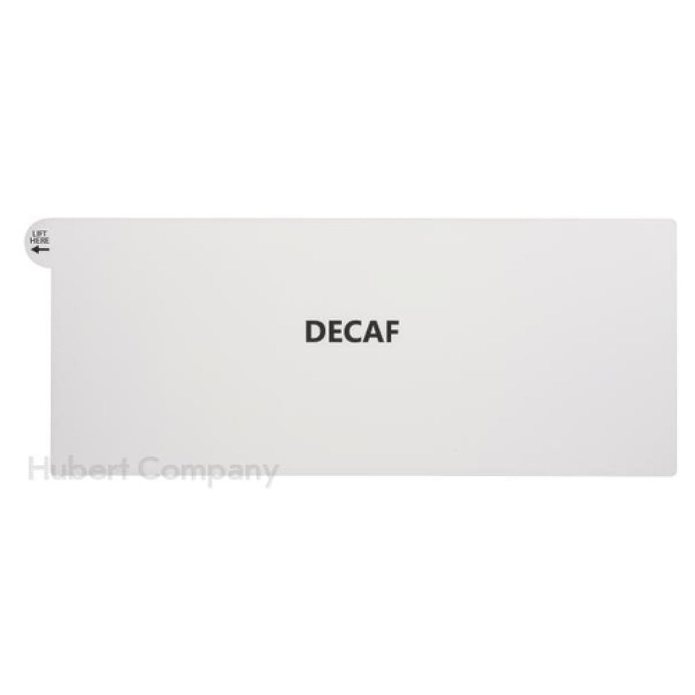 Hubert 68291 - Airpot Wrap, "Decaf", 21"L X 9"H