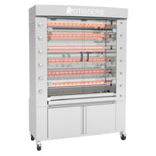 Rotisol FB1400-6G-SS_NAT FlamBoyant Infrared Rotisserie Oven Gas Countertop