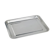 PacknWood 294IPL3627 - Noxtray Tray, 14.17" X 10.62" X 0.78", Stainless Steel