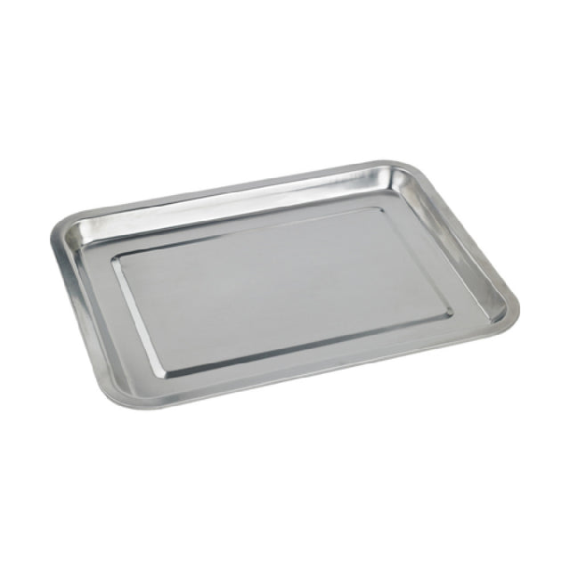 PacknWood 294IPL3627 - Noxtray Tray, 14.17" X 10.62" X 0.78", Stainless Steel