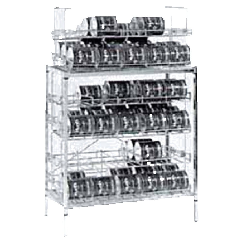SPG SM3-B - Amco Take 10® Can Rack, Three Modules, 21" X 42" X 82-1/2"