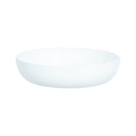 Arc Cardinal P9772 Arcoroc Evolutions White Bowl 32.0 Oz (D:8.25'') Fluorosilicate Opal Glass