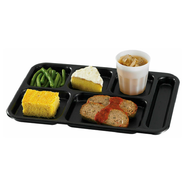 Cambro 10146CW110 Camwear® School Tray 6-compartment 10" X 14-1/2"