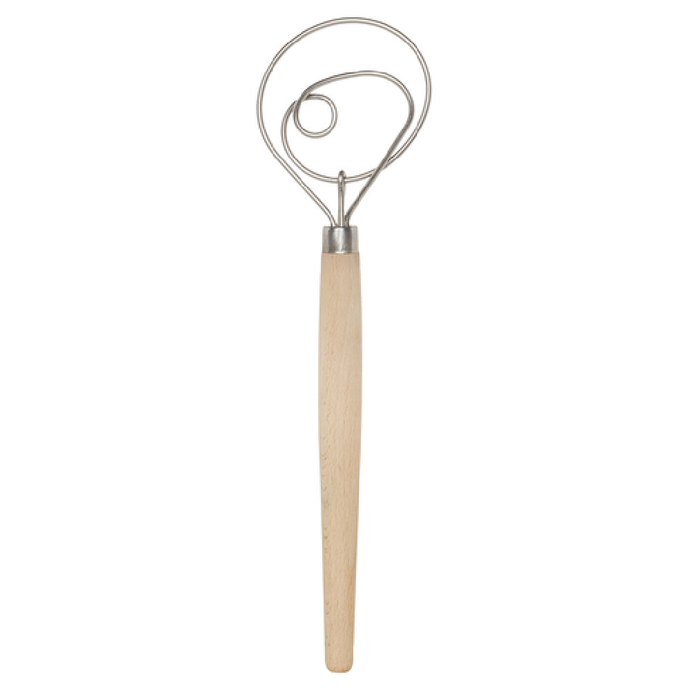 Harold Import Co. 43752 Mrs. Anderson's Baking® Dough Whisk 12" Beechwood Handle