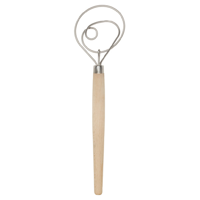 Harold Import Co. 43752 Mrs. Anderson's Baking® Dough Whisk 12" Beechwood Handle