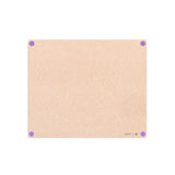 Epicurean 622-23190114 Epicurean HACCP Non-Slip Cutting Board 23" X 19" X 3/8" In Natural With Purple Allergy Feet