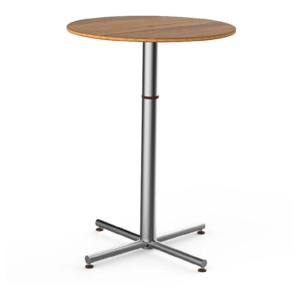 Steelite MGCPBR01BSXX Mogogo Buffet Solutions Polo Bar Table 30" Dia. X 42"H Round