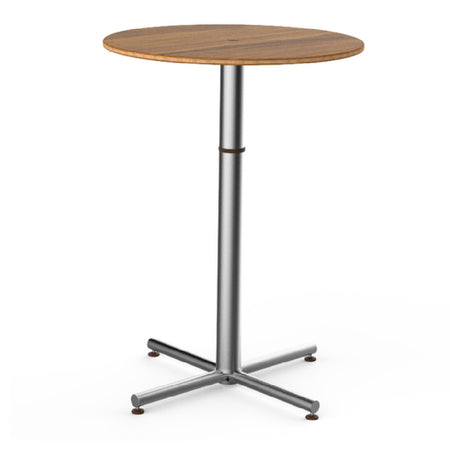 Steelite MGCPBR01BSXX Mogogo Buffet Solutions Polo Bar Table 30" Dia. X 42"H Round