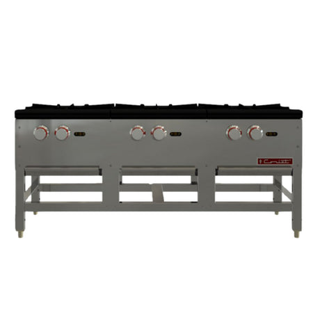 Coriat USA EC-3 - Stock Pot Range, Gas, 53-59/64"W X 20-5/064"D X 25 31/32"