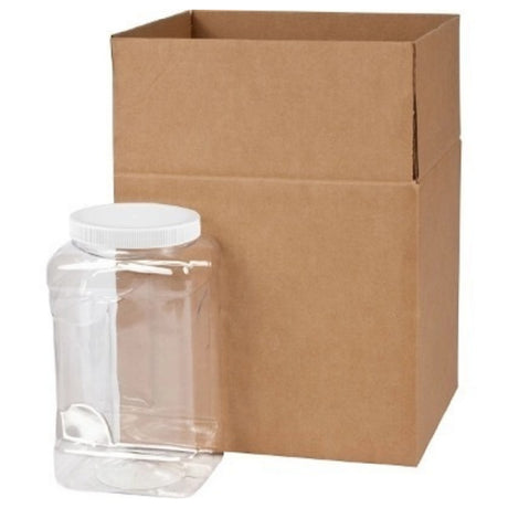 Buccaneer Container Corp 3012128010 (Buccaneer) Wide Mouth Jar 128 Oz. Clear PET