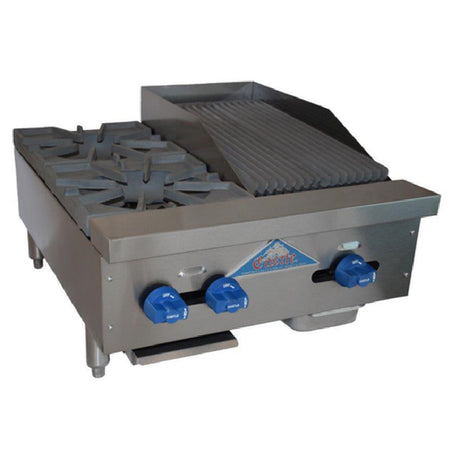 Comstock-Castle FHP24-1RB Hotplate/Char-Broiler Combination Countertop Gas